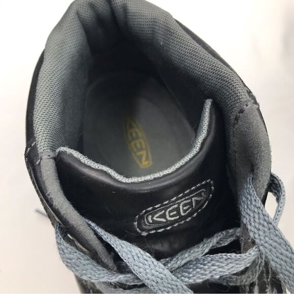 KEEN Black Leather Chukka Lace Up Ankle Boots - Picture 12 of 15